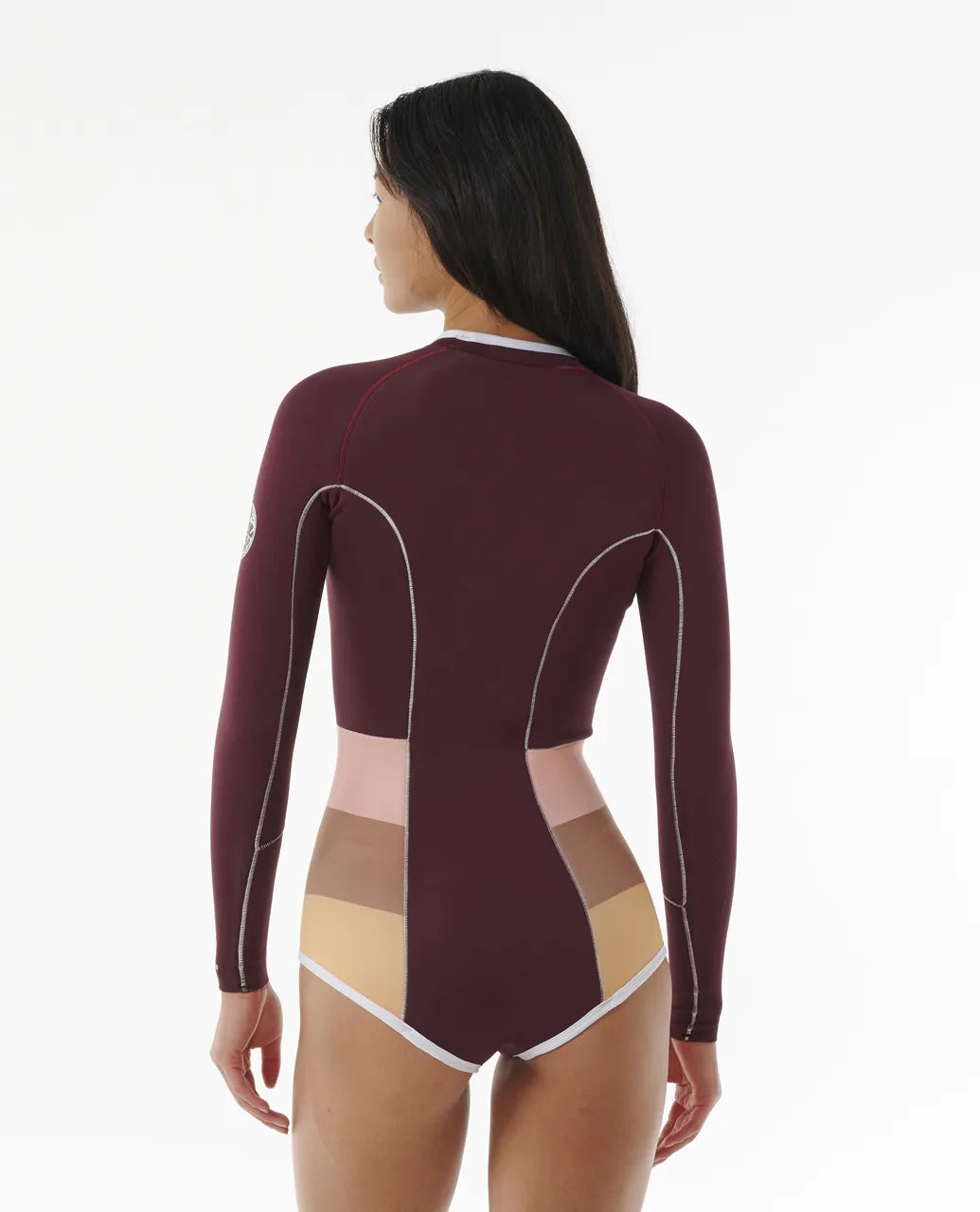 RIP-CURL-1.5MM-G-BOMB-LONG-SLEEVE-E5-NEOPRENE-FRONT-ZIP-PLUM-WETSUIT-LADIES-GALWAY-IRELAND-BLACKSHEEPSURFCO