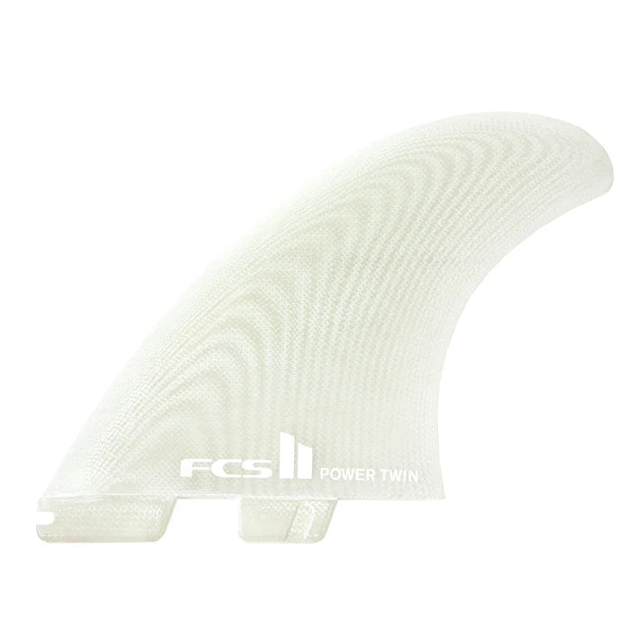 FCS II Power Twin PG Performance Glass Surfboard Fins