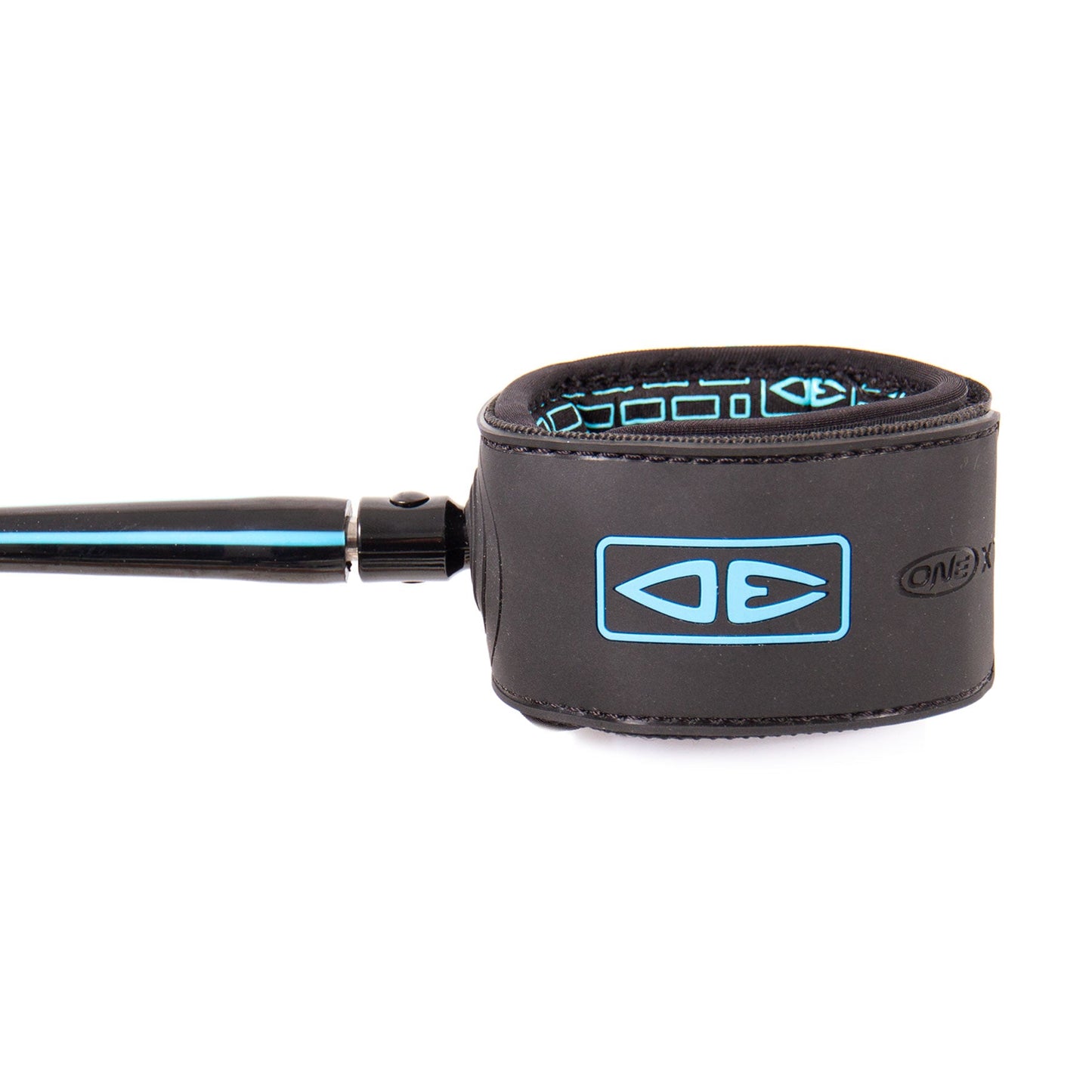 ocean-and-earth-premium-one-xt-8ft-surfboard-leash-galway-ireland-blacksheepsurfco-black-blue