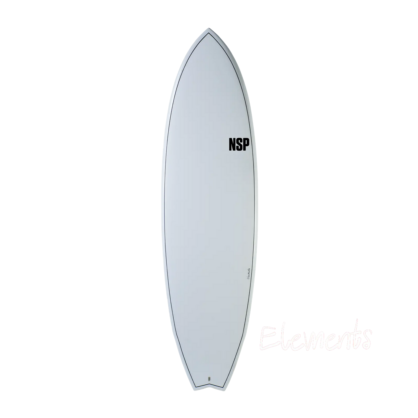 NSP-surfboard-fish-white-elements-epoxy-swallow-tail-galway-ireland-blacksheepsurfco-futures-deck