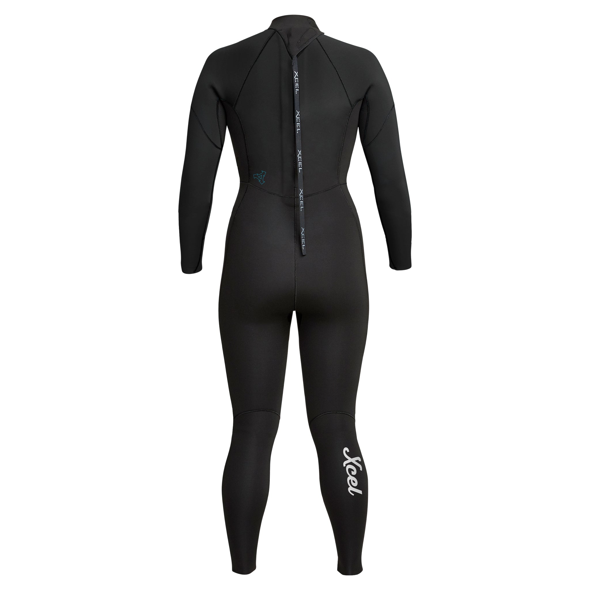 XCEL WOMEN'S 4/3 ICON 2024 X BACK-ZIP WETSUIT - BLK - SIZE 10