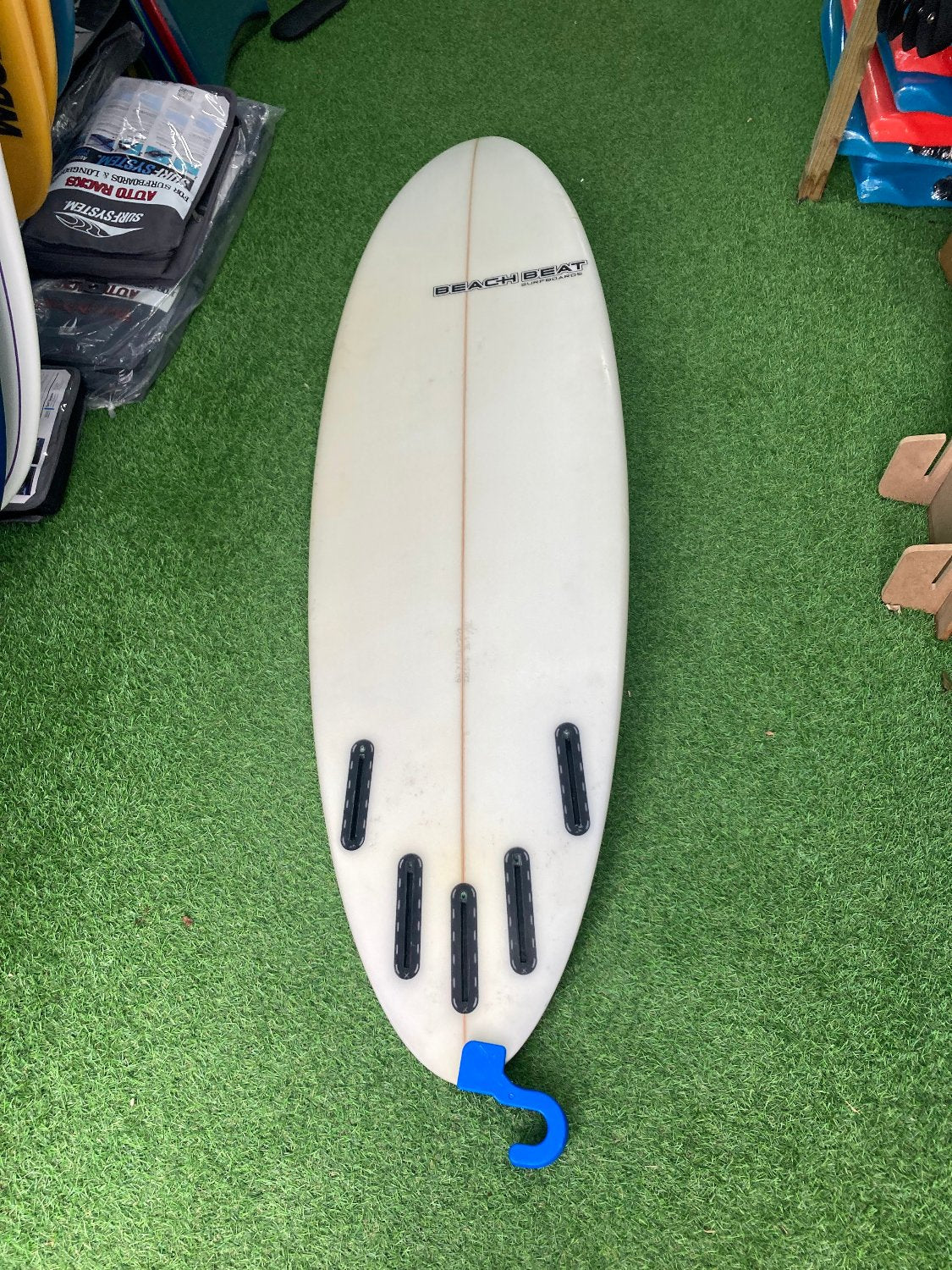 Second Hand Beachbeat Step Up Five Fin Surfboard