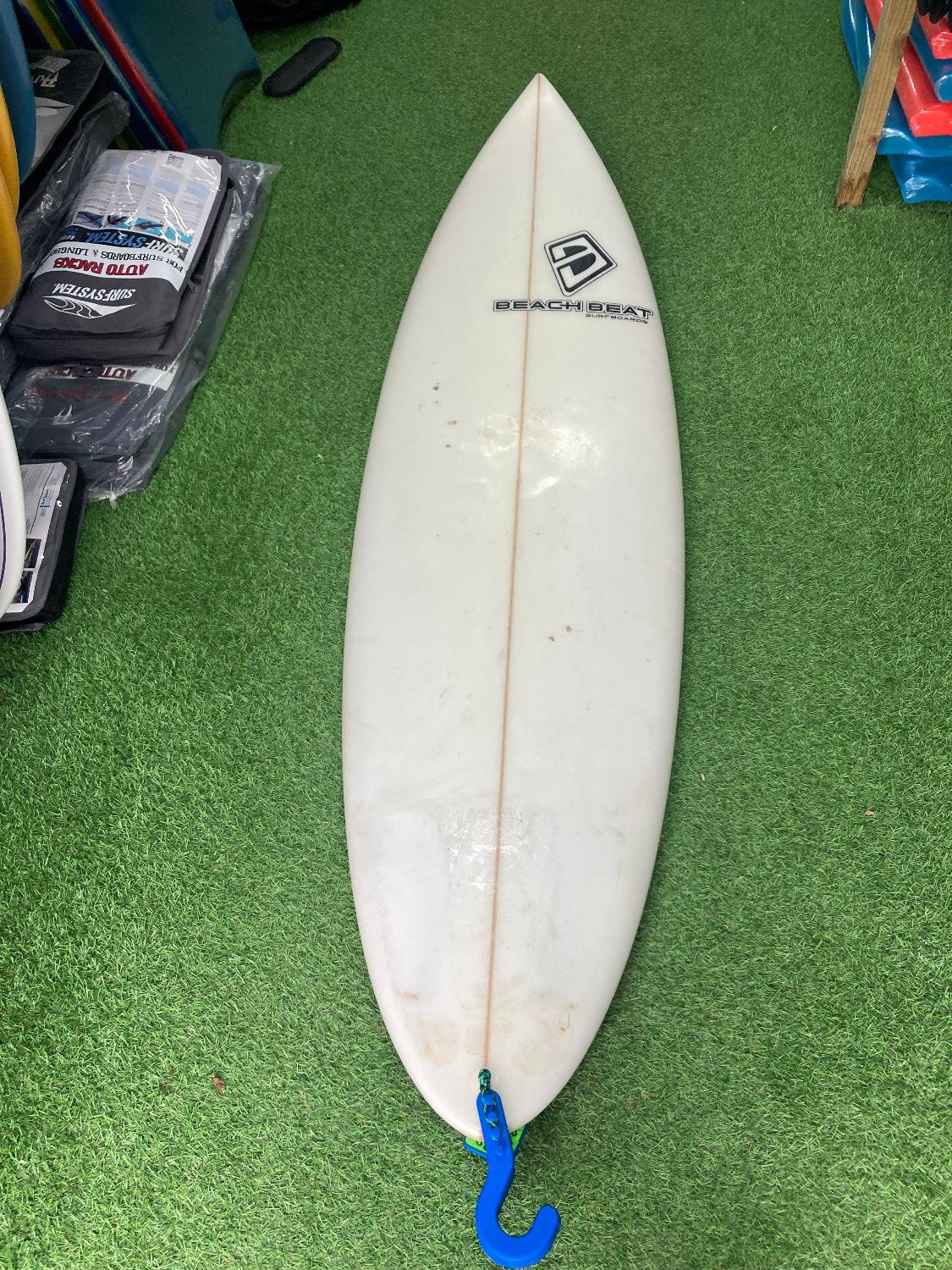 Second Hand Beachbeat Step Up Five Fin Surfboard