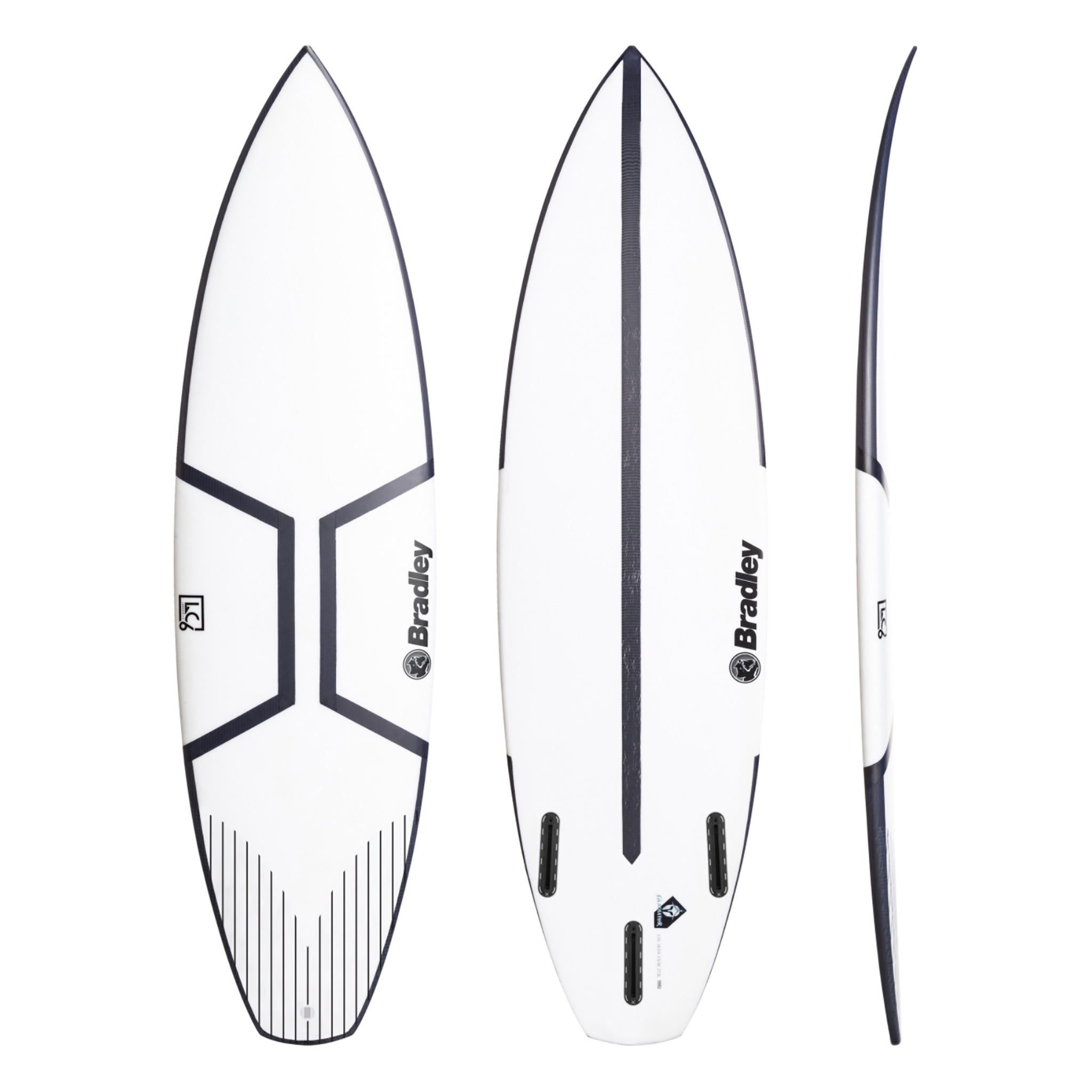 Bradley Surfboards Gladiator LC6 5'10 Futures – Black Sheep Surf Co